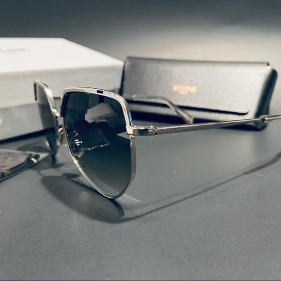 CELINE 58mm Sunglasses Authentic! New! - Picture 8 of 13